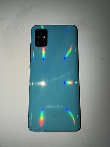 redmi note 7 ikinci el: Samsung Galaxy A51, 128 GB, rəng - Mavi, İki sim kartlı — 2