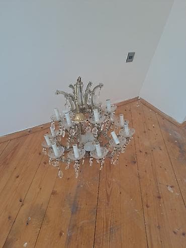 xrustal sebet: Çılçıraq, 10 və daha çox lampa, Xrustal — 2