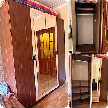 Dolab 170 azn. Ölçülər : Hündürlük: 2 Eni: 180 Dərinlik:60 Ünvan -