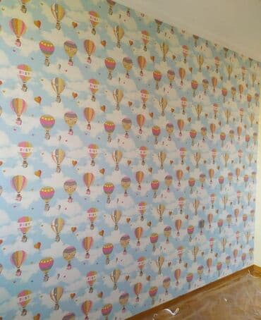 3d oboylar bakida: Divar kağızıarını düzgün qaydada vurulması və profsanal iş görülməsi — 4