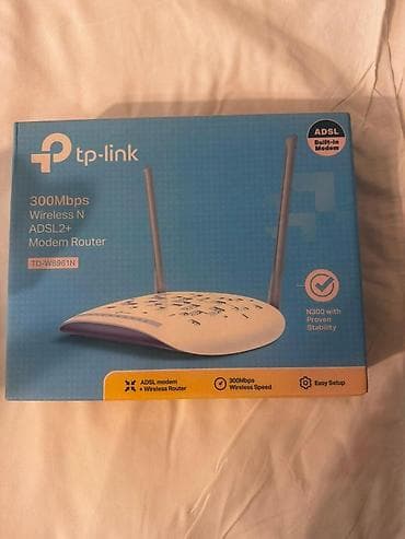 yeni modem: Salam. İşlənmiş 2 ədəd Tp-link modem satılır. Heç bir problemləri — 1