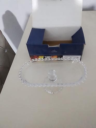 sef qapi: Tort və şiriniyyat qabı, Şüşə — 2