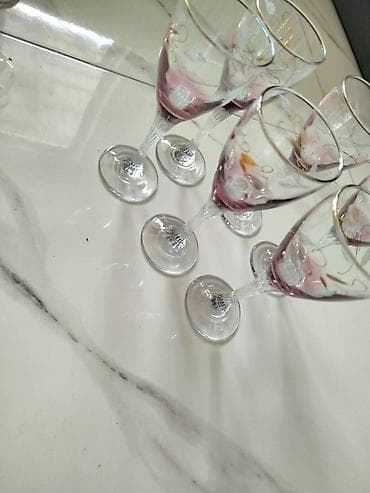 Qədəhlər, Şüşə, 6 ədədli dəst