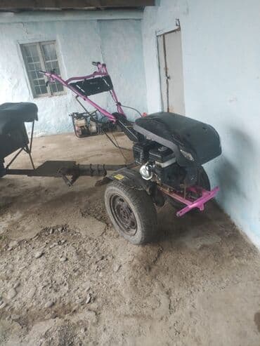 gübre: Motoblok qoşqu+frez ilə (0703739145) - Güclü benzin mühərrikli — 4