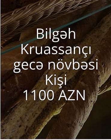 uber operator vakansiya: Gecə növbəsi təcrübəli kruassançı (kişi) axtarılır! Qrafik: saat — 1