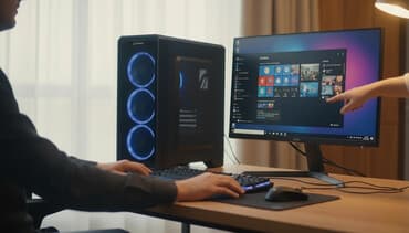 komputer kasasi: 💻 Stolüstü Kompüter – Güclü Gaming / Dizayn üçün 🧠 Prosessor: Intel — 1