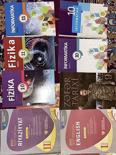 4 1 kitabı oxu: Fizika Testlər 11-ci sinif, DİM, 1-ci hissə, 2023 il — 2