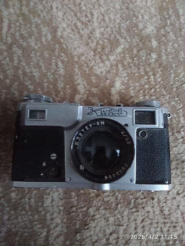 yupiter yp 333: Vintage “Zorkiy-4” fotoaparatı + orijinal dəri futlyar - İstehsal — 8