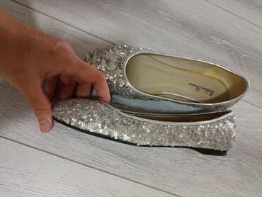 ev üçün qadın şap şapları baletkalar: Heç 1 defekti yoxdur. 2 defe toya geyinilib — 3