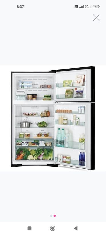 hitachi soyuducu qiymeti: 2 двери Hitachi Холодильник Продажа, цвет - Черный — 2