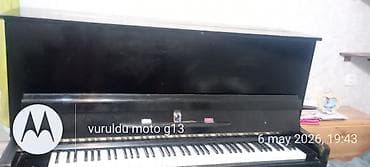 piano qiymətləri: Кубань ( KUBAN) markası Upright pianino – klassik qara korpuslu model — 5