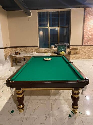 bilyard stollari: - 10 fut Rus bilyard stolu satılır – tam aksesuar komplekti ilə — 2