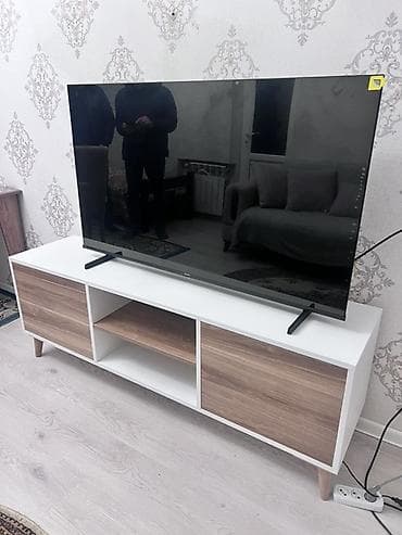 divar polkalari: Düz TV altlığı, Polkalı, Laminat — 2