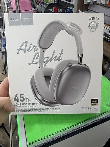 Hoco W35 Air “Air Light” simsiz qulaqlıq - 45 saatadək istifadə