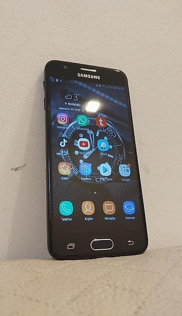 Video oyunlar və konsollar: Samsung Galaxy J5 Prime, 16 GB, rəng - Qara, Barmaq izi — 3