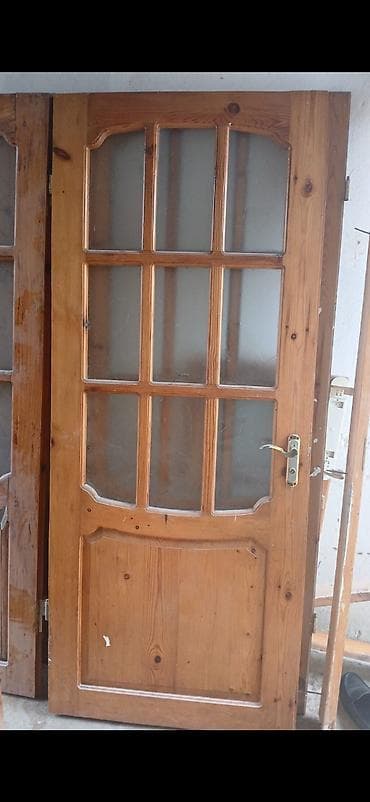 Mətbəx üçün İşlənmiş Otaq qapısı Çərçivə ilə, Zəmanətsiz, Ünvandan götürmə