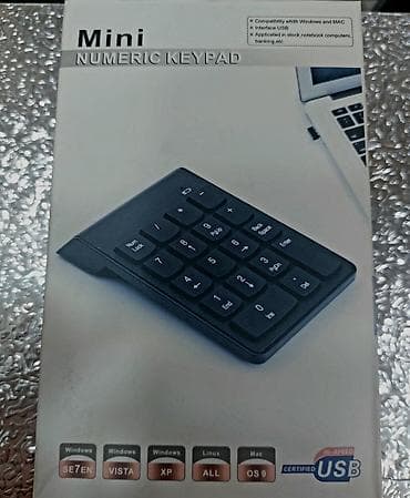 joystick komputer: Mini Numeric Key klaviatura usbli sunurnan ancaq reqemleri teze — 1