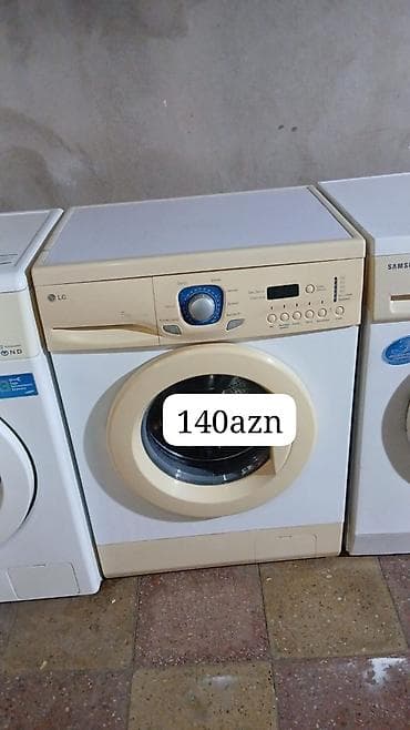 Paltaryuyan maşın LG, 5 kq, Avtomat, Qurutmasız, Kredit yoxdur