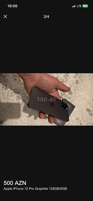 iphine: IPhone 12 Pro, 128 GB, Graphite, Face ID — 2