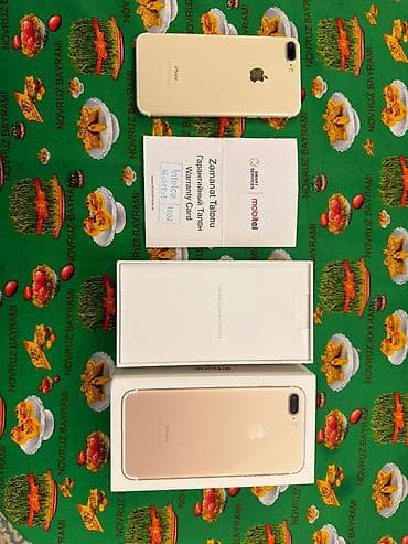 sade telfon: IPhone 8 Plus, 128 GB, Qızılı, Barmaq izi, Face ID — 2