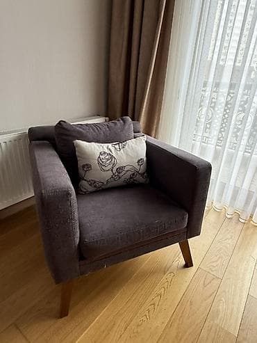 dəmir stullar: Kreslo-oturacaq, Parça — 1