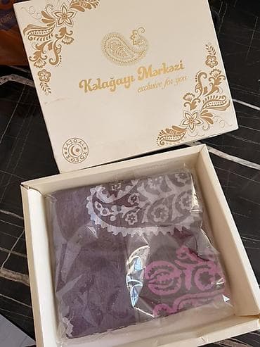 makasin a klass: Kəlağayı Mərkəzi – Basqal istehsalı ipək kəlağayı - Material: 100% — 3