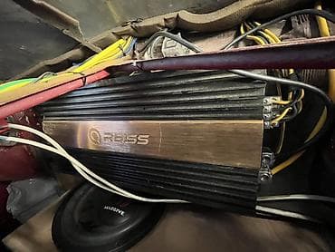 maşın dinamik: Reiss midrance 200rms Onu rahat oxudan usdiliteli Mononlok 1000.1 — 5