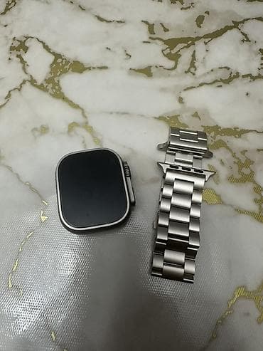 Б/у, Смарт часы, Apple, Сим карта, цвет - Серебристый — 2