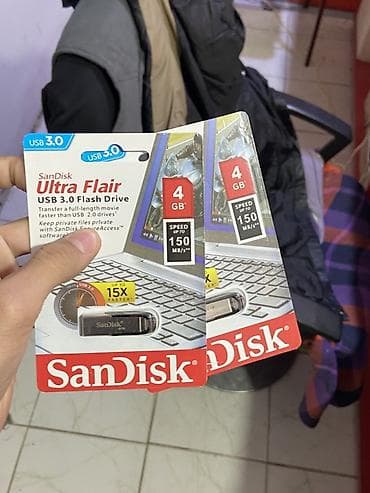 Flash kart Sandisk, 4 GB, USB 3.0