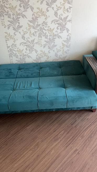 Divanlar: Divan-kravat, İşlənmiş, Açılan, Bazalı, Parça — 2