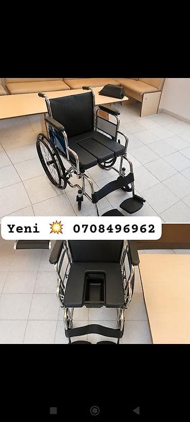 Sanitar əlil arabası satılır. Yeni istifadə edilməyib. Qiymət 250