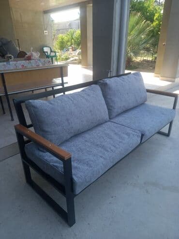 paduqa satisi: Yeni, Kvadrat masa, 4 stul, Açılmayan, Skameykalar ilə, Metal, Azərbaycan — 6