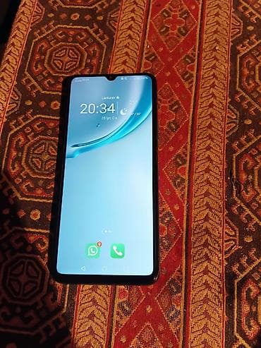 canon eos 2000d: Honor X7, 128 GB, rəng - Mavi, Barmaq izi — 1