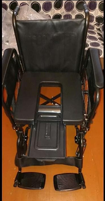 Tualet qablı əlil arabası Elil arabasi teze qəti istifade edilmeyib