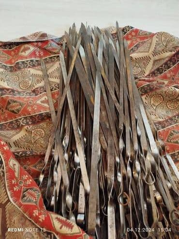 kabab şiş: 1.50 azn.75 ədəddir — 1