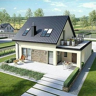 kreditle ev: 2 otaqlı, 56 kv. m, Kredit var, Təmirsiz — 2