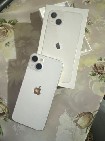 iphone 4s 64: IPhone 13, 128 GB, Ağ, Face ID, Sənədlərlə, Zəmanət — 1