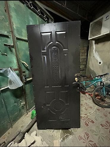 giris qapilari: Metal giriş qapısı - Material: polad/metal. - Rəng: tünd qəhvəyi — 1