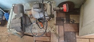 elektrik əl mişarı: Metall üçün iş stolu komplekti - Dəzgah üzərinə bərkidilmiş polad — 2