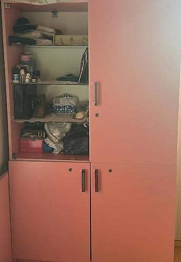 4 qapılı, Digər rəng, Digər material, Açılan, Düz dolab