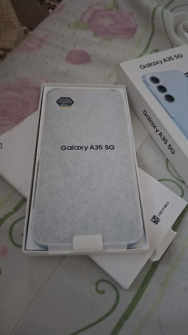 galaxy a02: Samsung Galaxy A35, 256 GB, rəng - Mavi, Sənədlərlə — 5