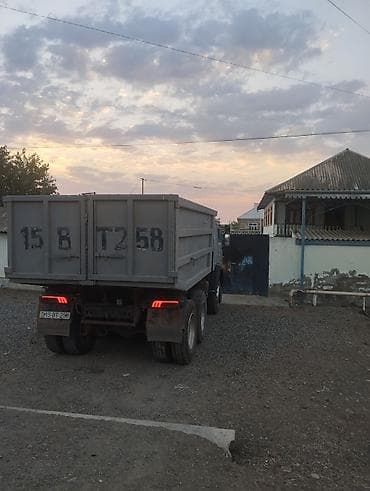 opel maşınları: KAMAZ 6x4 özboşaldan (saman/çınqıl/qum/torpaq daşınması üçün) - Tam — 3