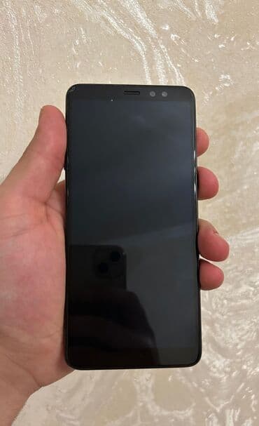 Foto və videokameralar: Samsung Galaxy A8 Plus 2018, 64 GB, rəng - Qara, Barmaq izi — 2