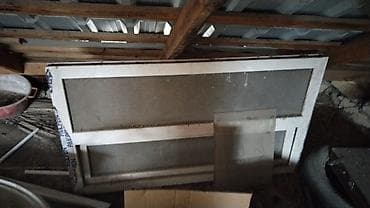 lovhe satisi: Metall karkaslı qapı paneli və şüşə hissələr - Material: möhkəm metal — 1