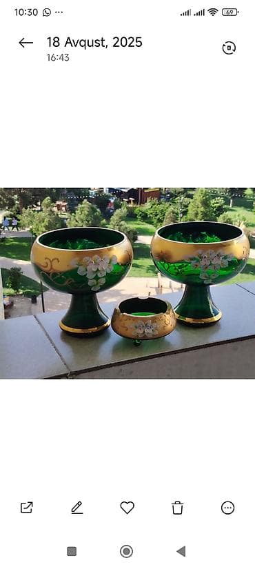 otlar sekilleri 2018: 2 meyvə qabı və kül qabı — 1