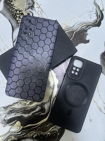 telfon qabi: Xiaomi Mi 11, 128 GB, rəng - Göy, 
 Barmaq izi, İki sim kartlı, Face ID — 2