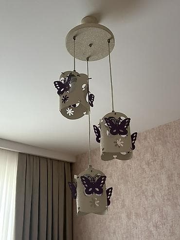 tavalar: Çılçıraq, 3 lampa, Metal — 2