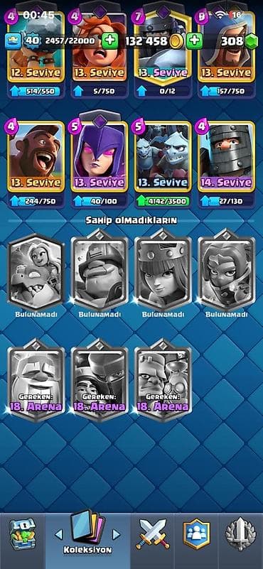 xp qizil: Məhsul: Clash Royale hesabı Təsvir: Hesab göz qabağındadır. Real — 6