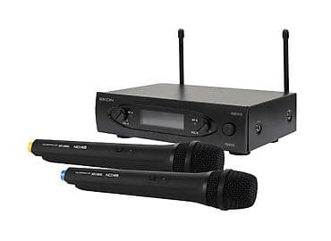 ses mixeri: Karaoke dəsti Ev üçün ideal karaoke komplekti — 2 passiv kolonka, 2 — 3