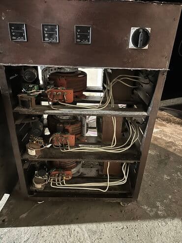 delta stabilizator: İşlənmiş, Sənaye üçün, 3 faza, Gərginliy stabilizatoru, 220/380 V, Ünvandan götürmə — 9